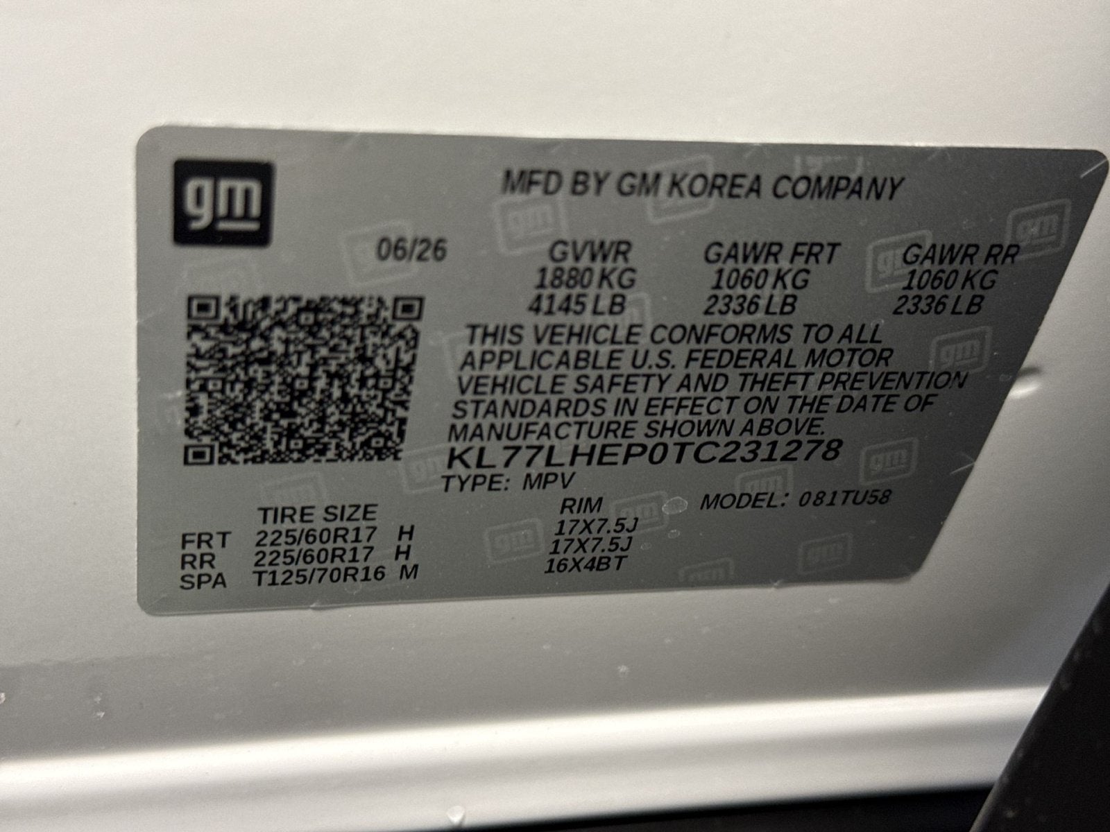 2026 Chevrolet Trax LT