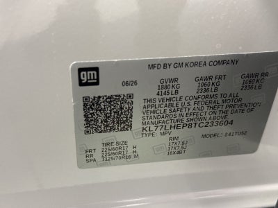 2026 Chevrolet Trax LT