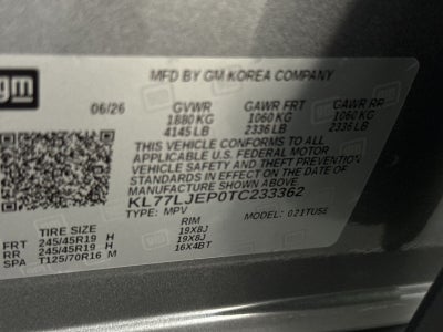 2026 Chevrolet Trax 2RS