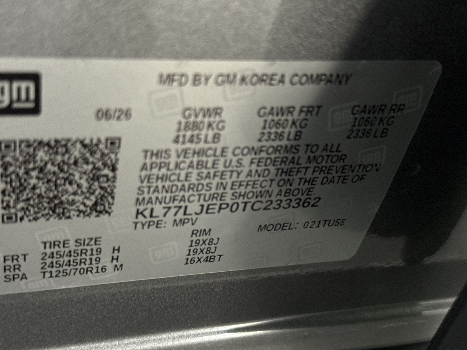 2026 Chevrolet Trax 2RS
