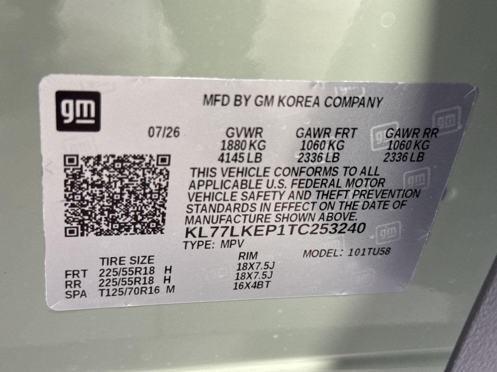 2026 Chevrolet Trax ACTIV