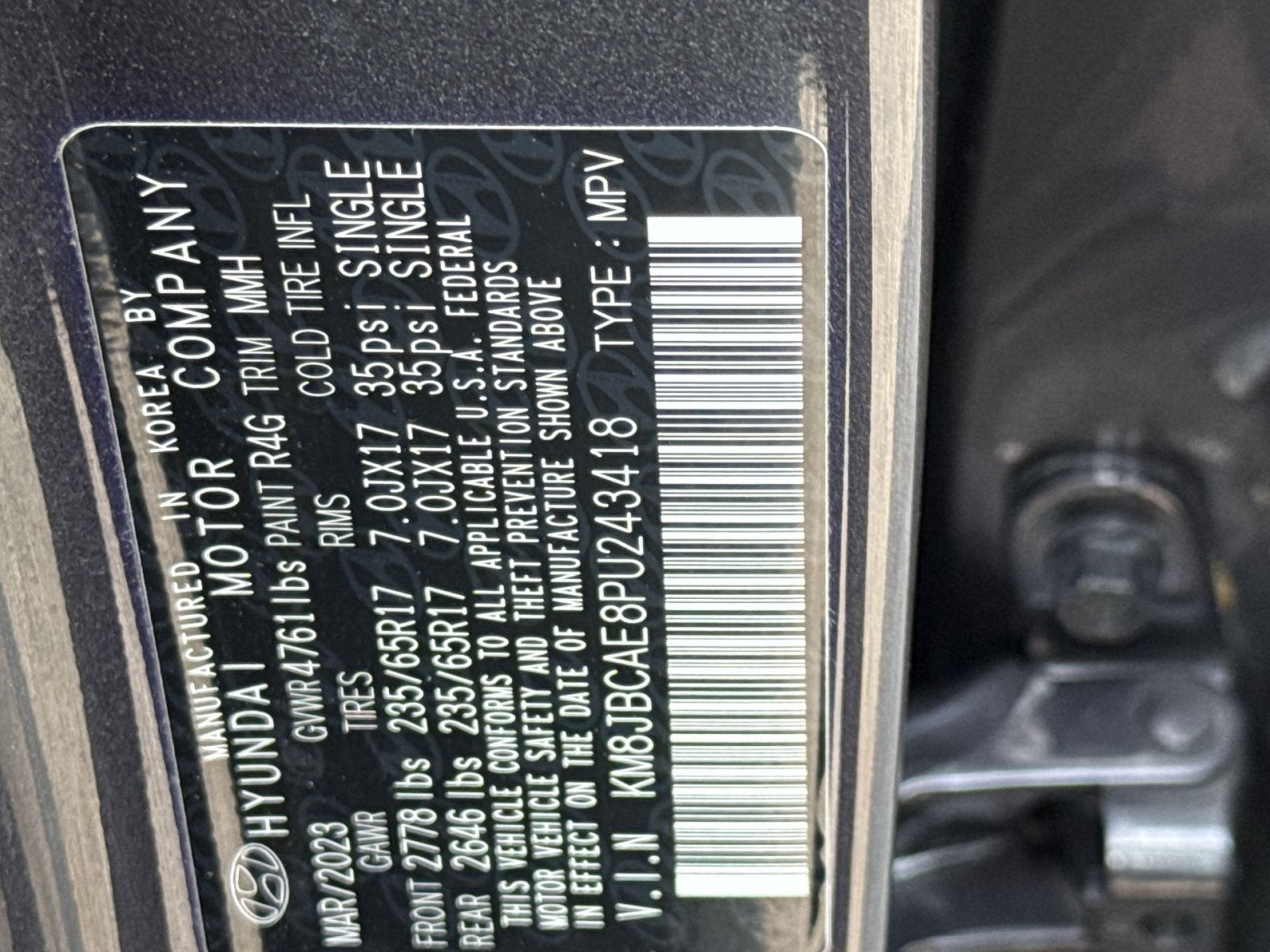 2023 Hyundai Tucson SEL