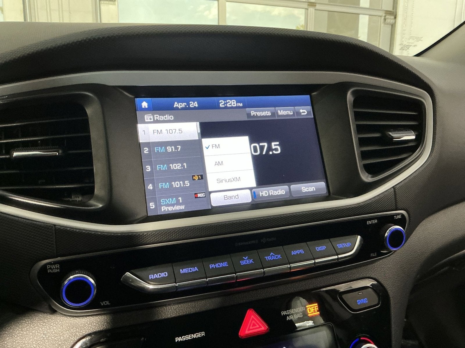 2018 Hyundai Ioniq Hybrid Blue