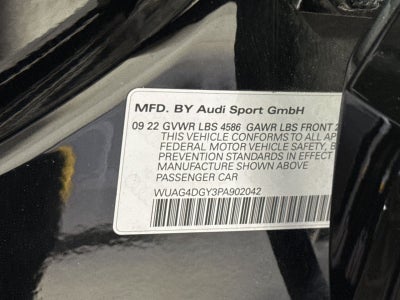 2023 Audi RS 3 2.5 TFSI