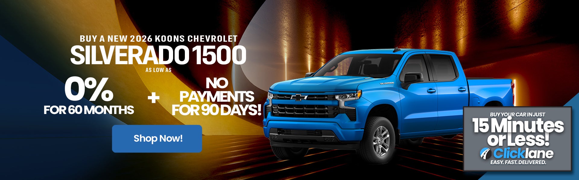 2026 Chevrolet Silverado 1500 APR Offer