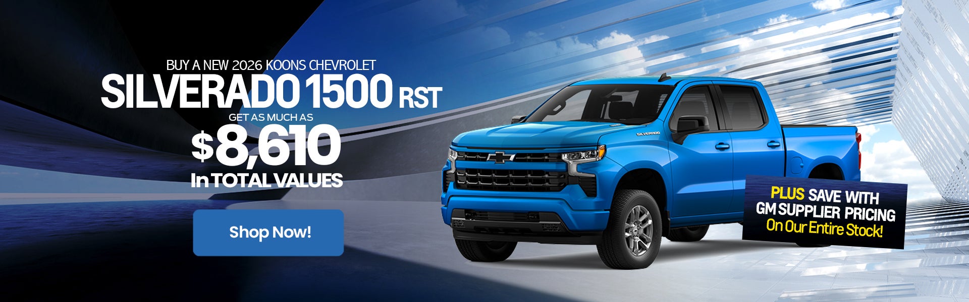 2026 Chevrolet Silverado 1500 APR Offer