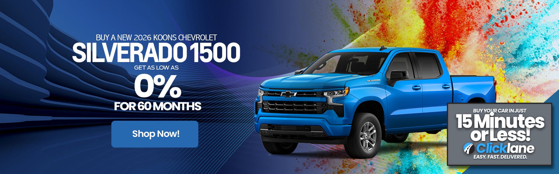 2026 Chevrolet Silverado 1500 APR Offer