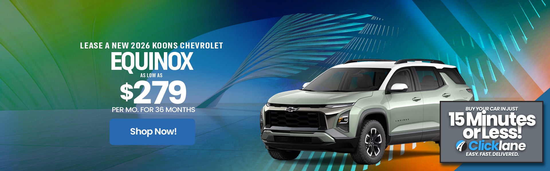 2026 Chevrolet Equinox Lease Offer