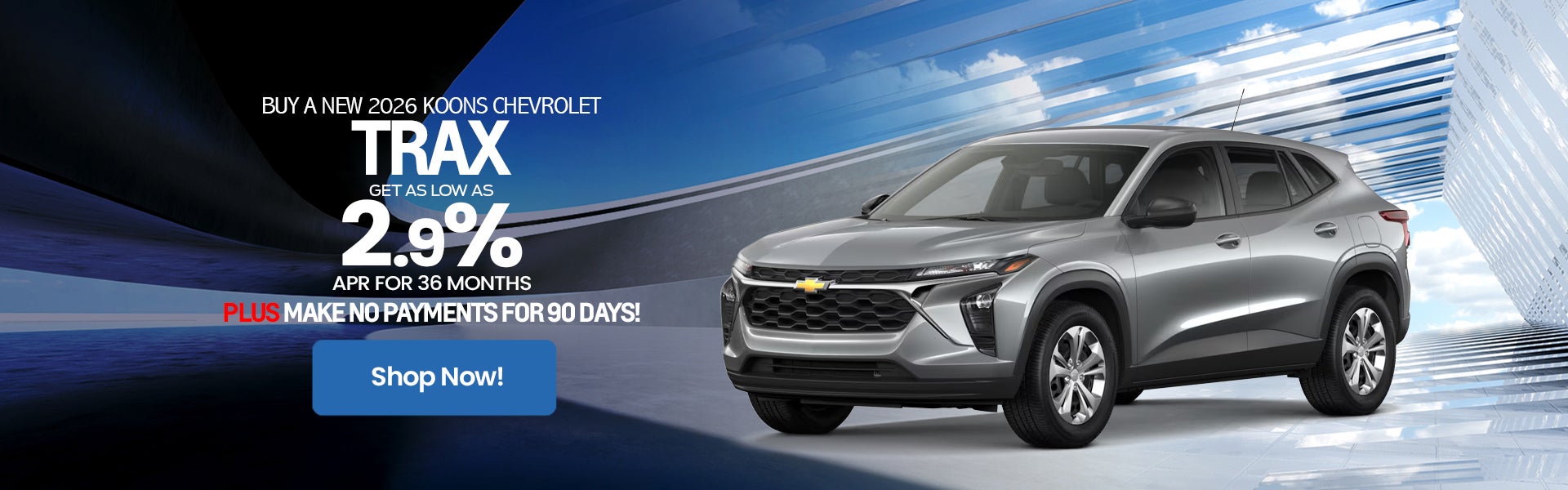 2026 Chevrolet Trax APR Offer